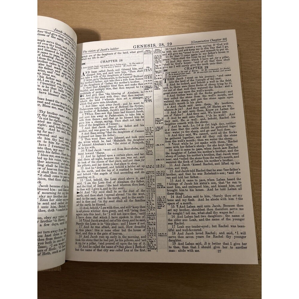 Holy Bible Master Reference Edition Heirloom Publishing Red Letter Edition 1964 - Picture 3 of 9